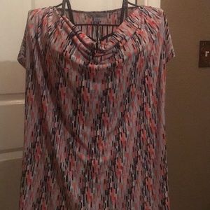 Liz Claiborne sz 2x Gorgeous colorful blouse